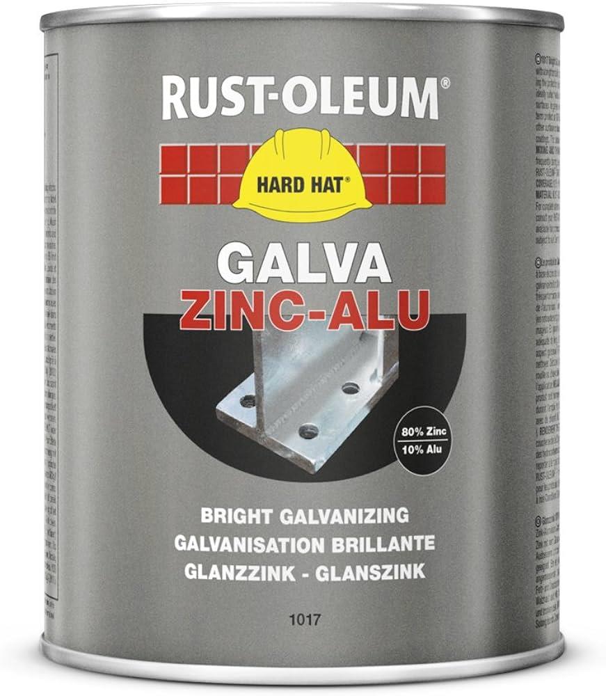 Rust-Oleum Zinková barva s částicemi hliníku HARD HAT® GALVA ZINC ALU 1 kg