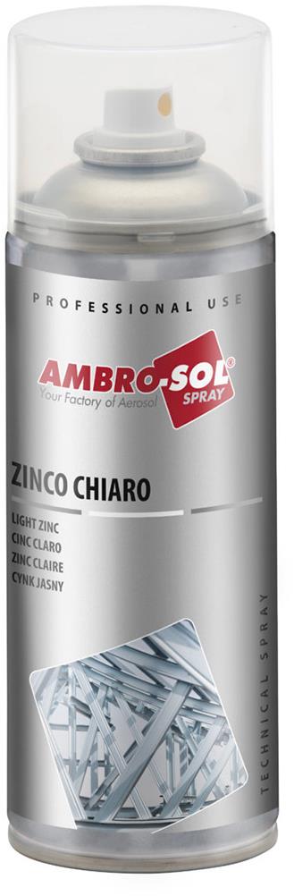 AMBRO-SOL Zinková barva Light Zinc 400 ml