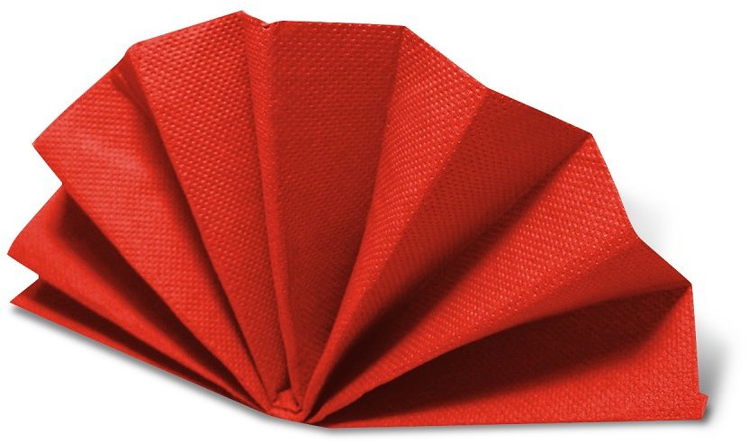 Wimex DekoStar - 2vrstvé ubrousky 38 × 38 cm, červené - 50 ks