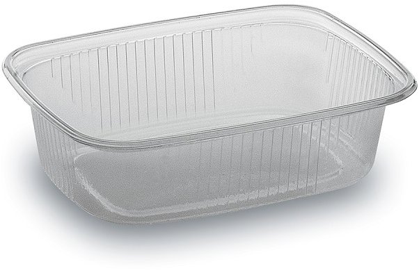 Wimex Plastová miska 150 ml, 108 × 81 mm, průhledná, hranatá - 100 ks