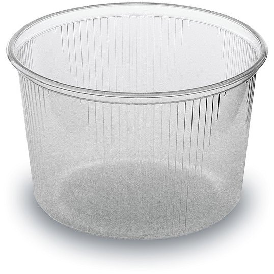 Wimex Plastová miska 300 ml, průměr 101 mm, průhledná - 100 ks