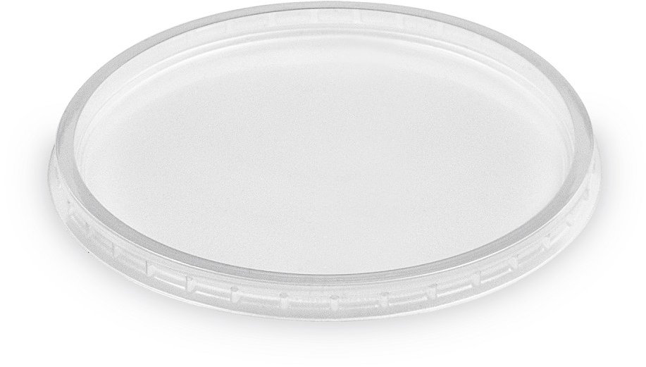 Wimex Plastové víčko pro misku 500 ml, průměr 127 mm - 50 ks