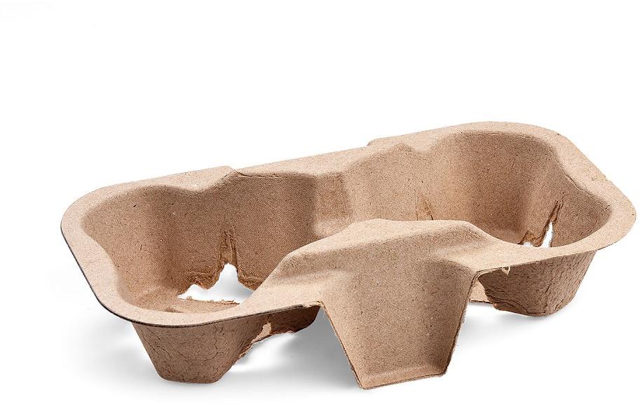 Wimex papírový podnos na 2 kelímky, 19 × 11 × 4 cm - 50 ks