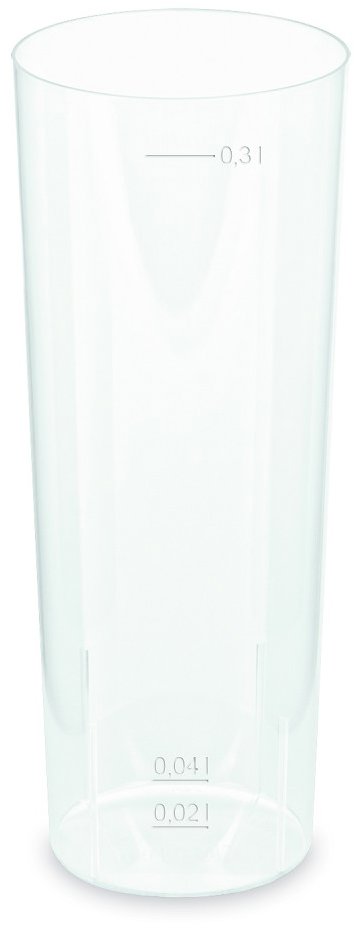 Wimex vratný kelímek Longdrink 2 cl/4 cl/0,3 l, průměr 59 mm - 10 ks