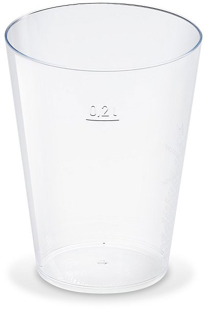 Wimex Kelímek krystal 0,2 l, průměr 75 mm - 50 ks