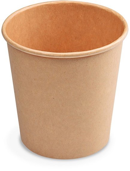 Wimex Papírový kelímek 200 ml, průměr 73 mm, kraft - 50 ks