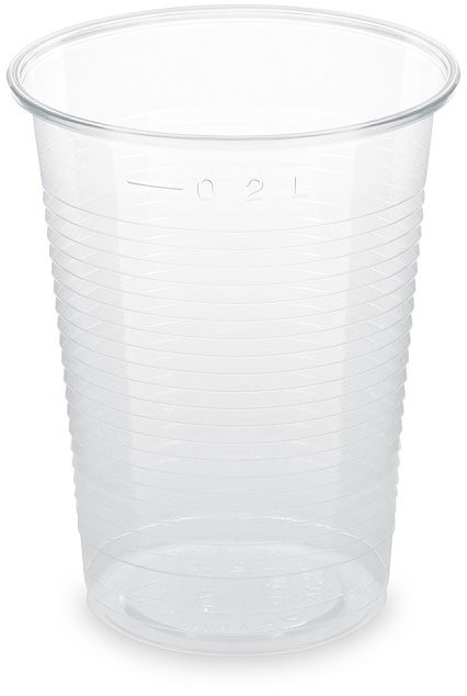 Wimex Plastový kelímek 0,2 l, průměr 70 mm - 10 ks