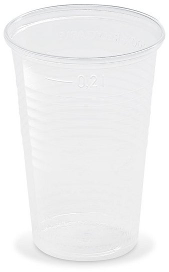 Wimex Plastový kelímek 0,2 l, průměr 70 mm - 100 ks