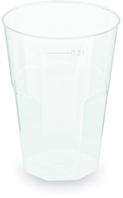 Wimex Vratný kelímek Koktejl 0,2 l, průměr 70 mm, extra silný - 12 ks