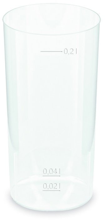 Wimex Vratný kelímek Longdrink 2 cl/4 cl/0,2 l, průměr 56 mm - 10 ks