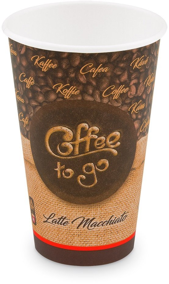 Wimex Coffee to go Papírový kelímek 510 ml, průměr 90 mm - 50 ks