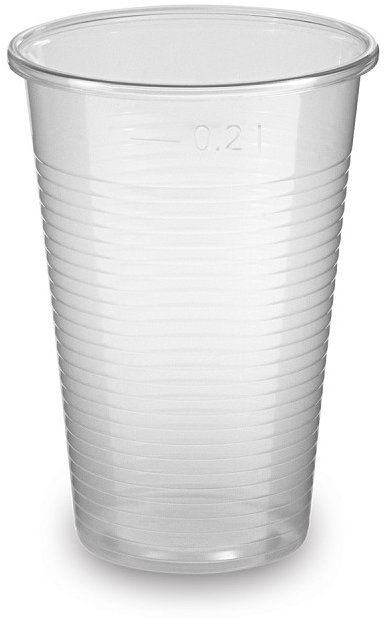 Wimex Economy Plastový kelímek 0,2 l, průměr 70 mm - 100 ks