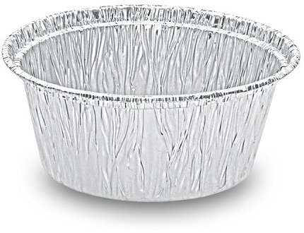 Wimex Hliníková miska 110 ml, průměr 80 × 36 mm, kulatá - 100 ks