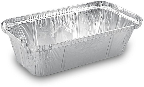Wimex Hliníková miska 720 ml, 200 × 112 × 54 mm, hranatá - 100 ks
