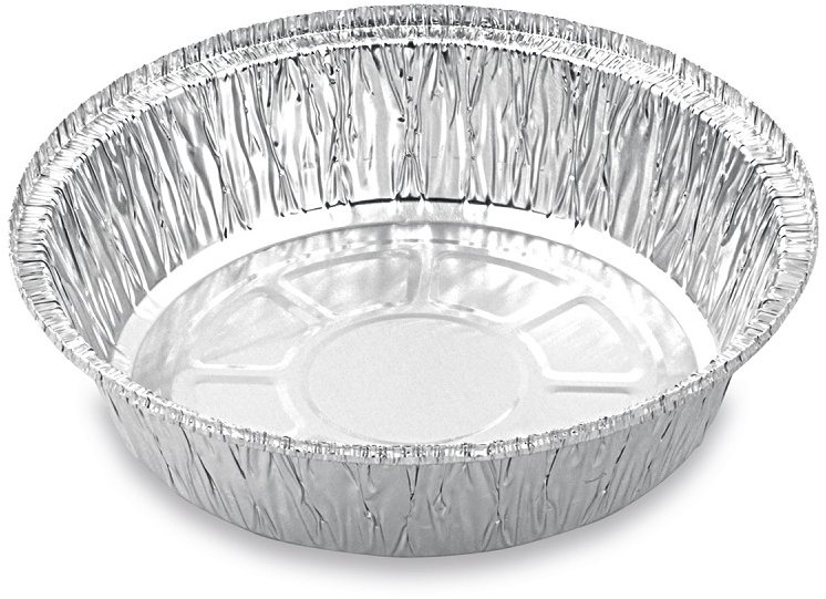 Wimex Hliníková miska 770 ml, průměr 185 × 43 mm, kulatá - 100 ks