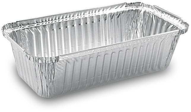 Wimex Hliníková miska 900 ml, 218 × 112 × 60 mm, hranatá - 100 ks