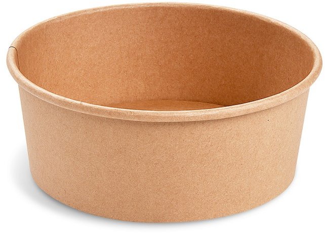 Wimex 82775 Papírová miska 750 ml, průměr 150 mm, kraft - 50 ks