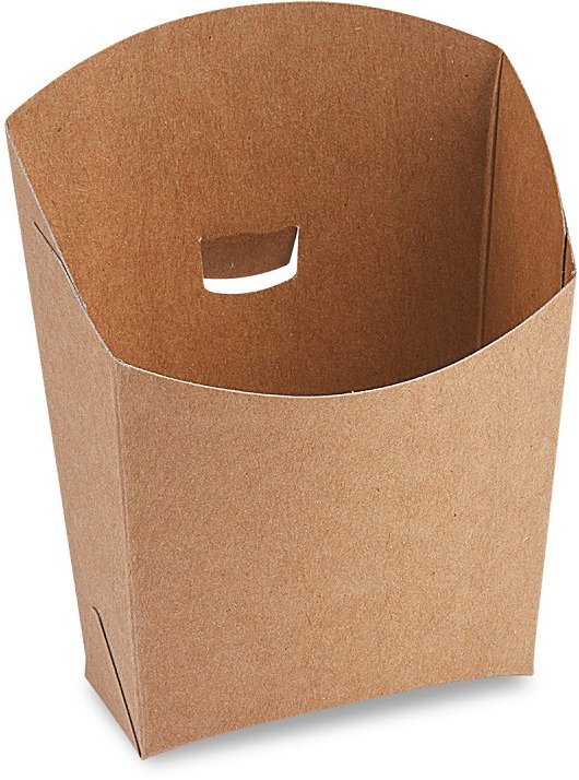 Wimex nepromastitelná bistro kapsa na hranolky, 150 g/m2, kraft - 50 ks