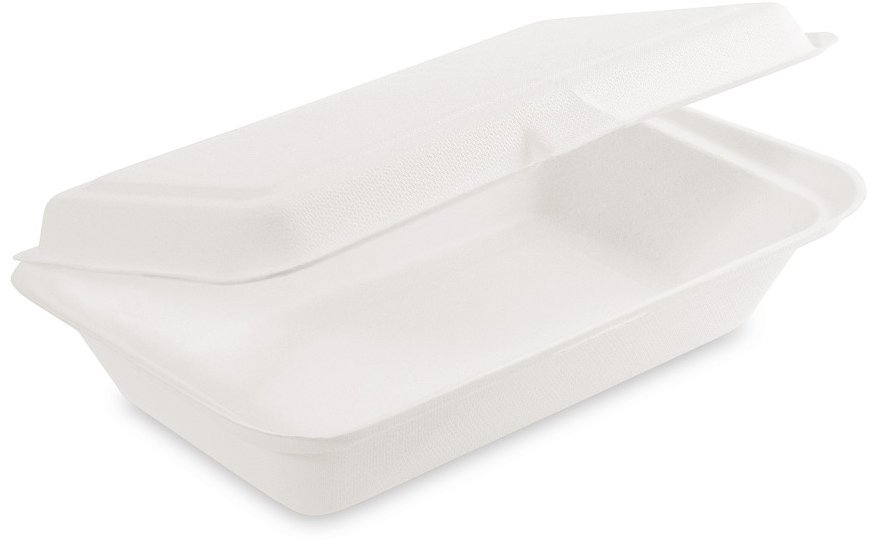 Wimex menu box z cukrové třtiny 1100 ml, 250 × 162 × 63 mm, nedělený - 50 ks