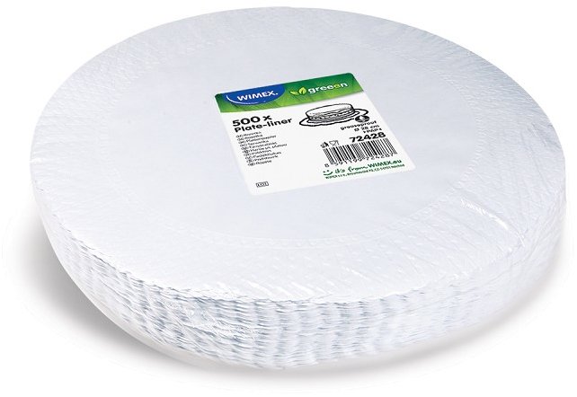 Wimex Papírová rozetka průměr 28 cm, bílá, 500 ks