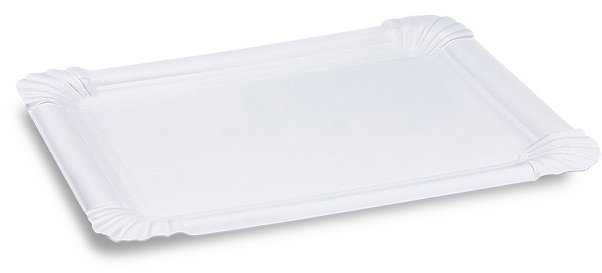 Wimex Papírový tácek 4,5, 16,5 × 20 cm, bílý - 250 ks