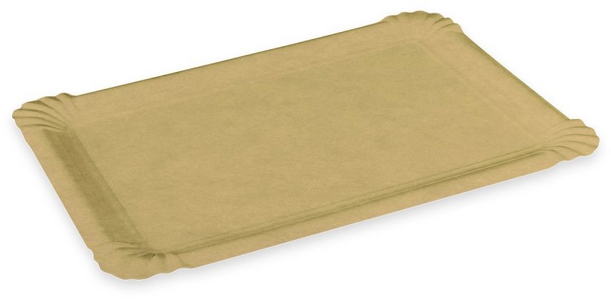 Wimex Papírový tácek 6, 17 × 23 cm, nepromastitelný, bílý - 250 ks