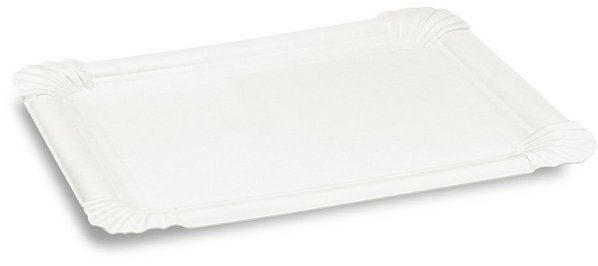Wimex papírový tácek `3+`, 11 × 17 cm, bílý - 100 ks