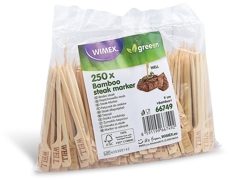 Wimex Bambusový bodec WELL 9 cm, 250 ks