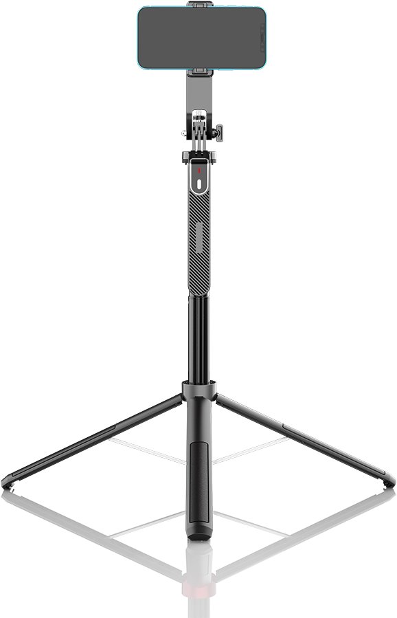 WINNER GROUP Selfie tyč WG 7, selfie tyč + tripod + GoPro stojan, teleskopická s bluetooth tlačítkem