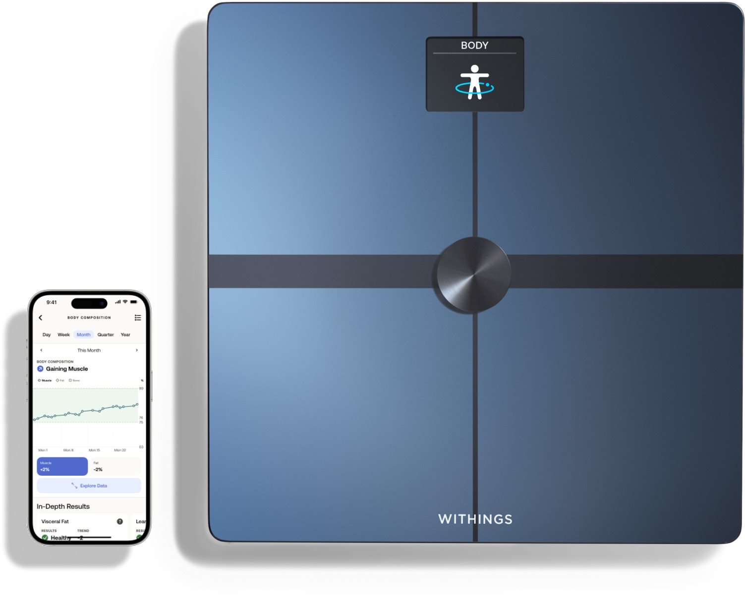 Withings Body Smart Advanced Body Composition Wi-Fi Scale - Black