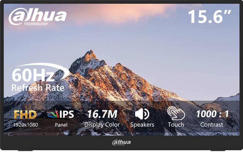 Monitor 16" Dahua PM16-F201SDT