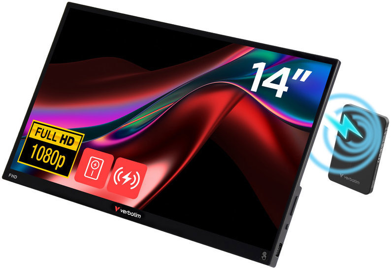 14" VERBATIM PMT-14 LIGHT TOUCH s magnetickou powerbankou