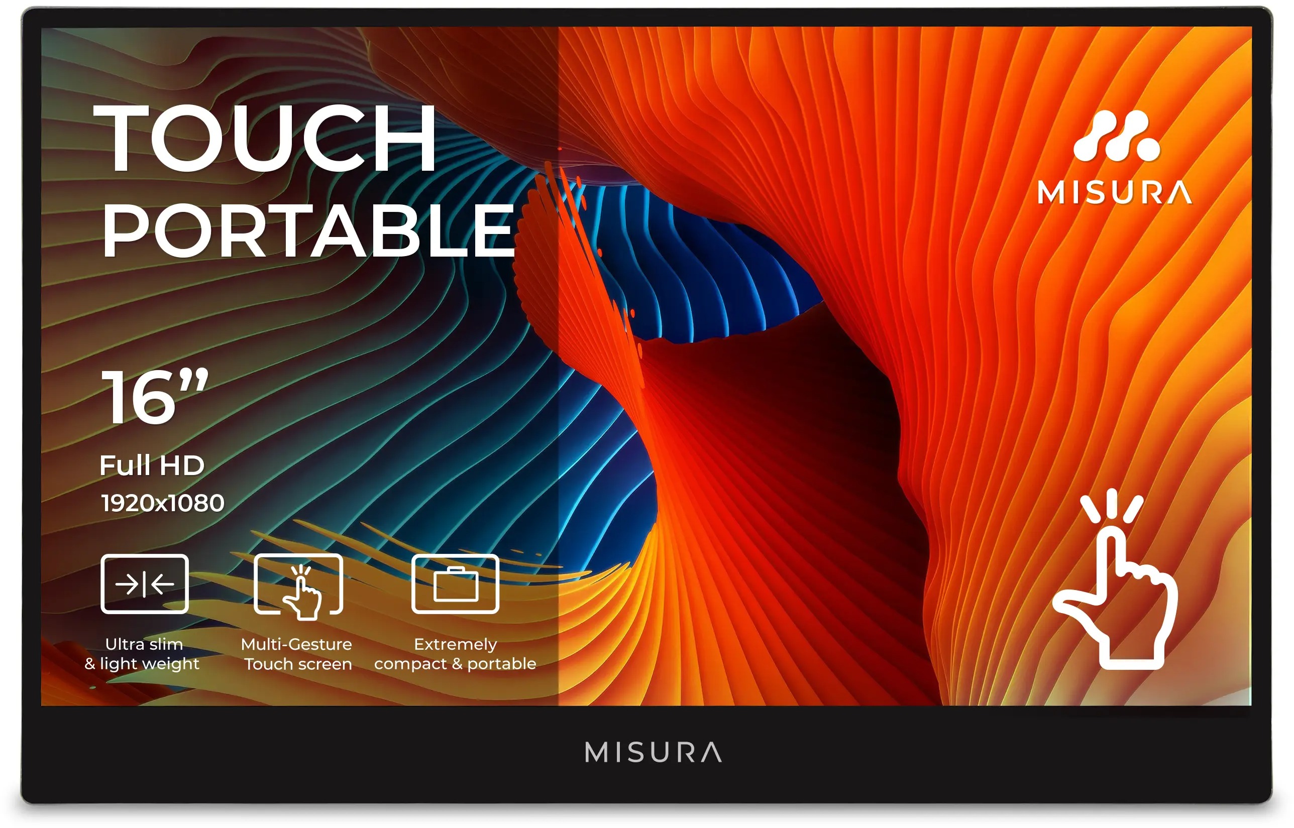 Monitor MISURA M16T s úhlopříčkou 16 palců