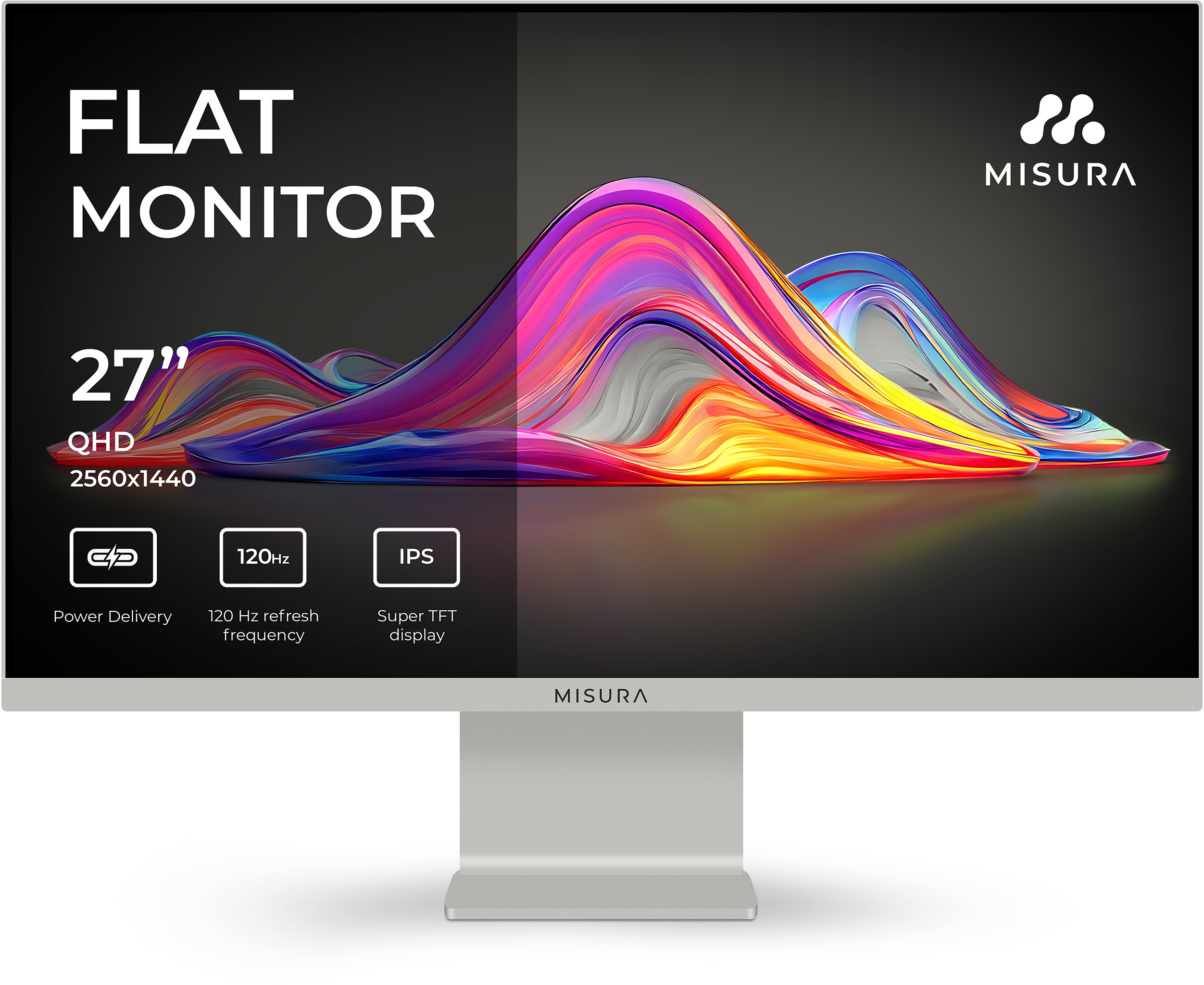 27" MISURA VIVA M2741QKAS - Moon Silver