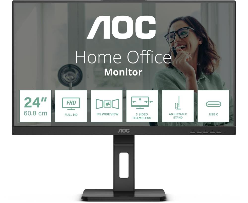 Monitor AOC 24P3CV s úhlopříčkou 24 palců a Full HD rozlišením