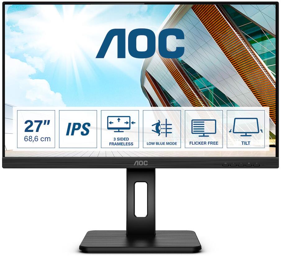 27" AOC 27P2Q monitor s IPS panelem