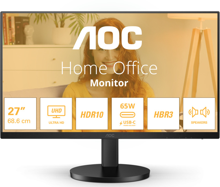 27" AOC U27B3CF monitor s IPS panelem