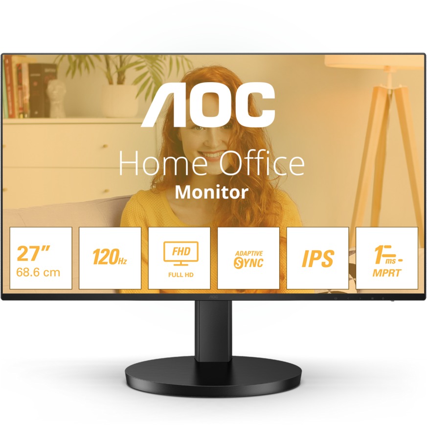 Monitor AOC 27B3HA2 s 27 palcovou úhlopříčkou