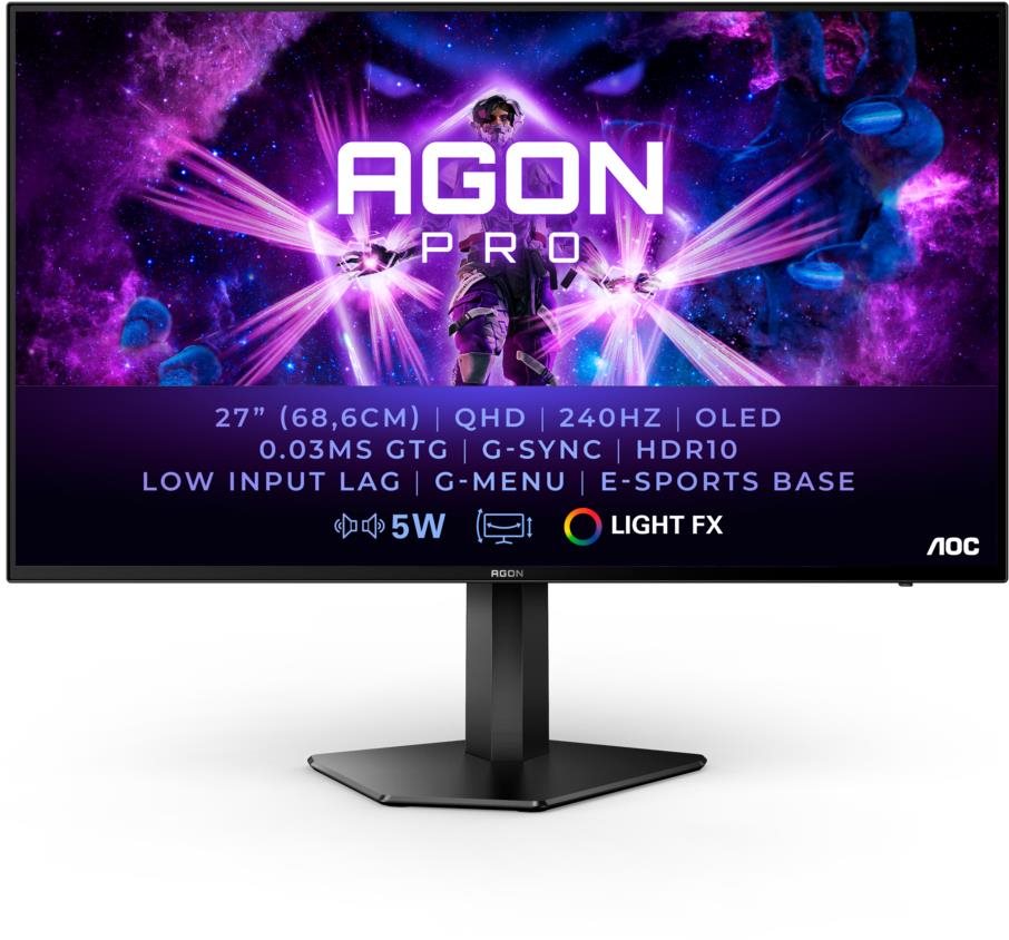 27" AOC AGON OLED AG276QZD