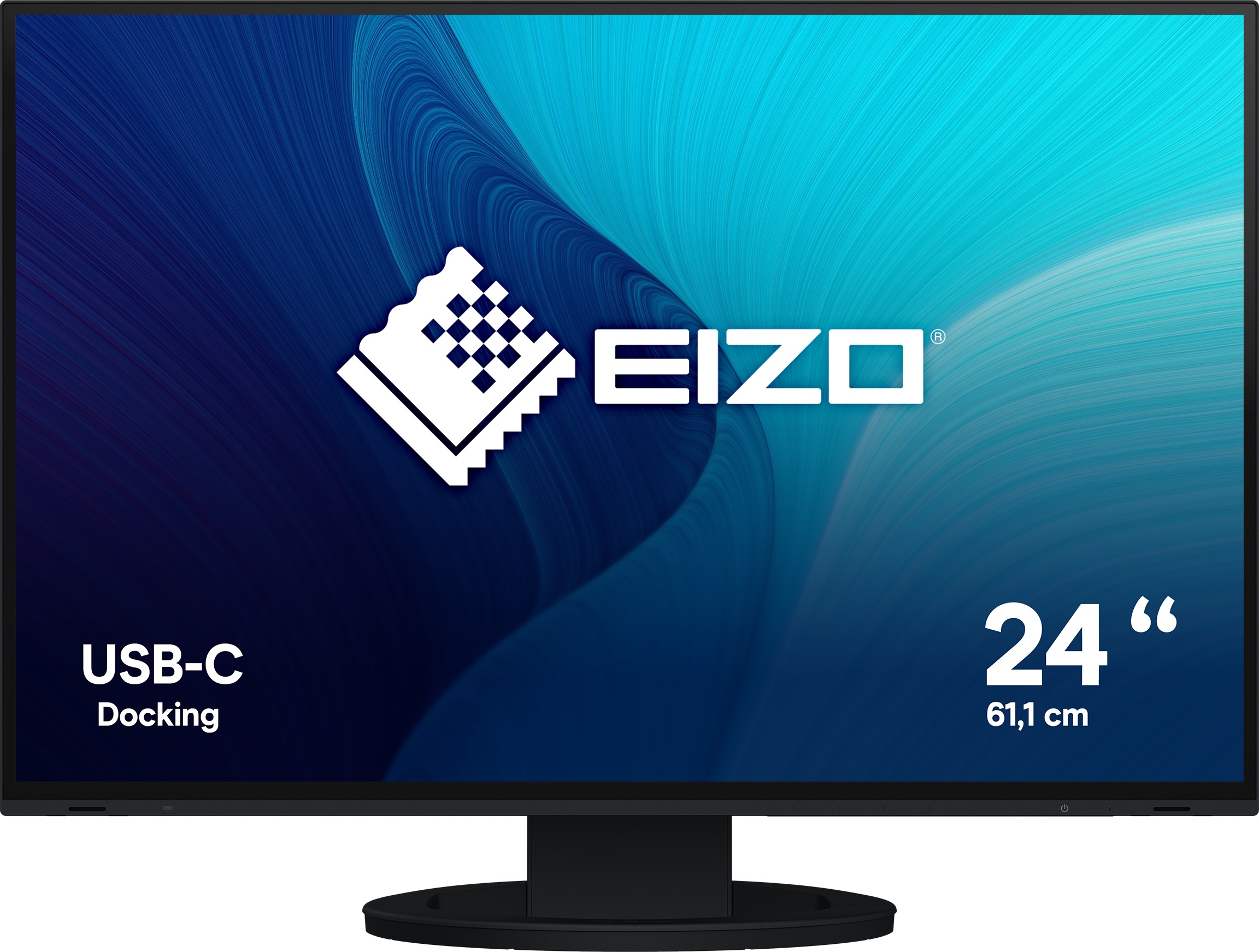24" EIZO FlexScan EV2485-BK monitor s ergonomickým designem