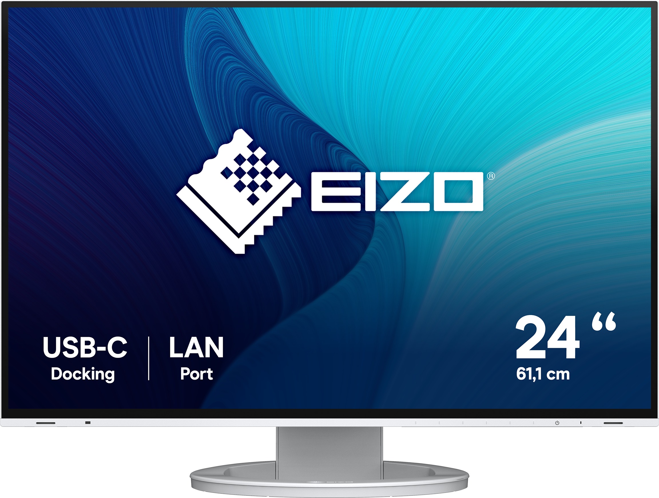 24" EIZO FlexScan EV2495-WT monitor s IPS panelem