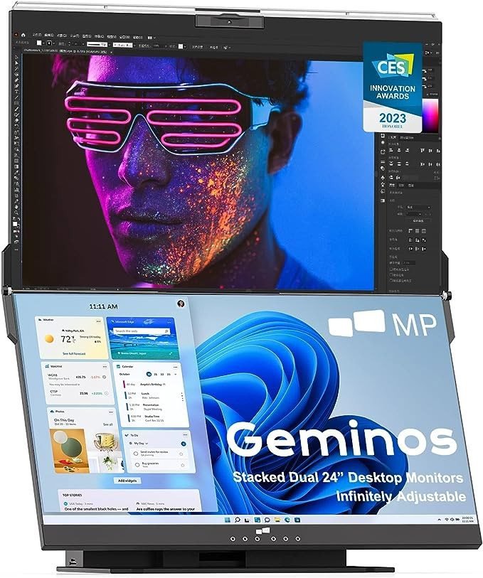 24" Mobile Pixels GEMINOS monitor s IPS panelem