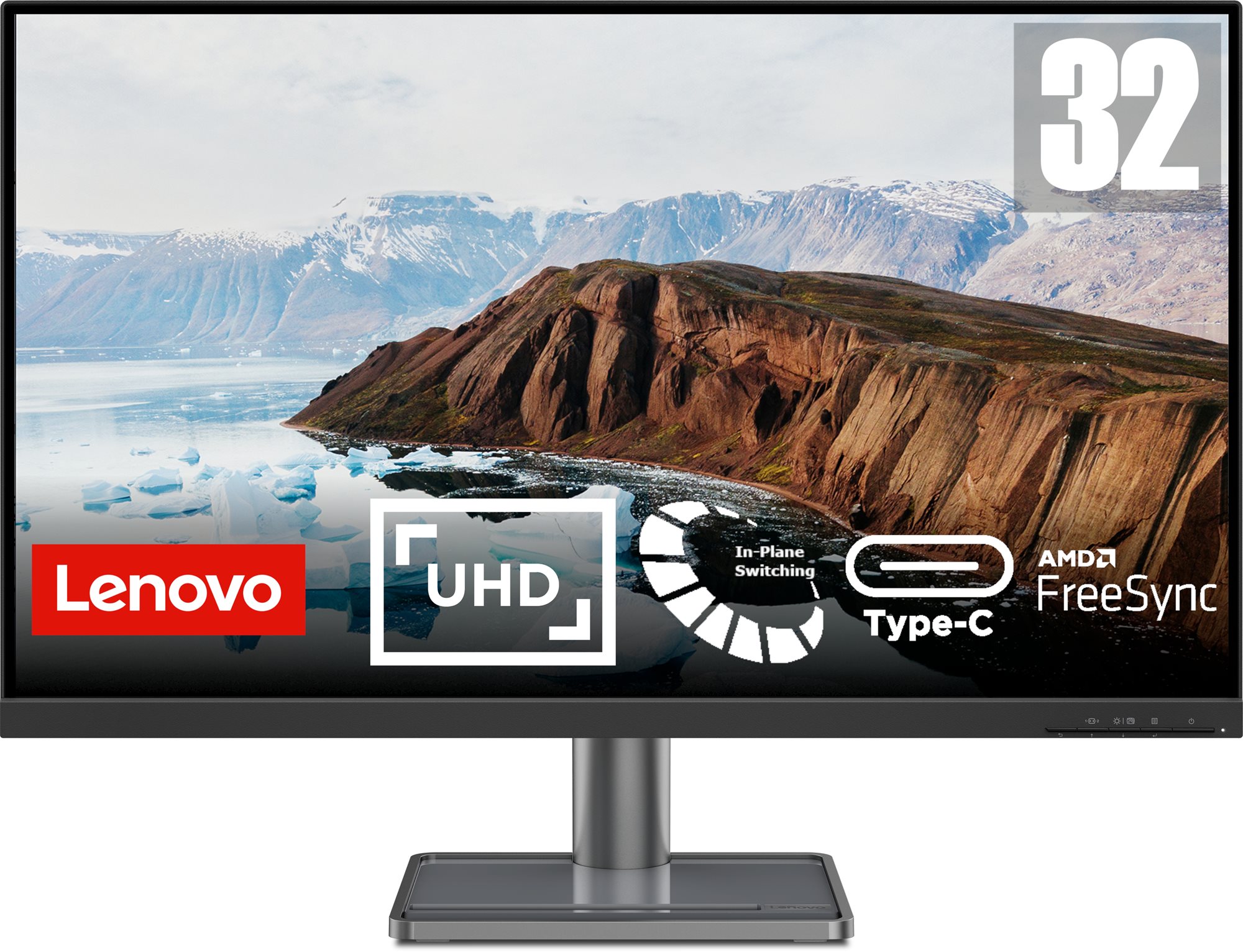 Monitor Lenovo L32p-30 s 31.5" úhlopříčkou a 4K UHD rozlišením