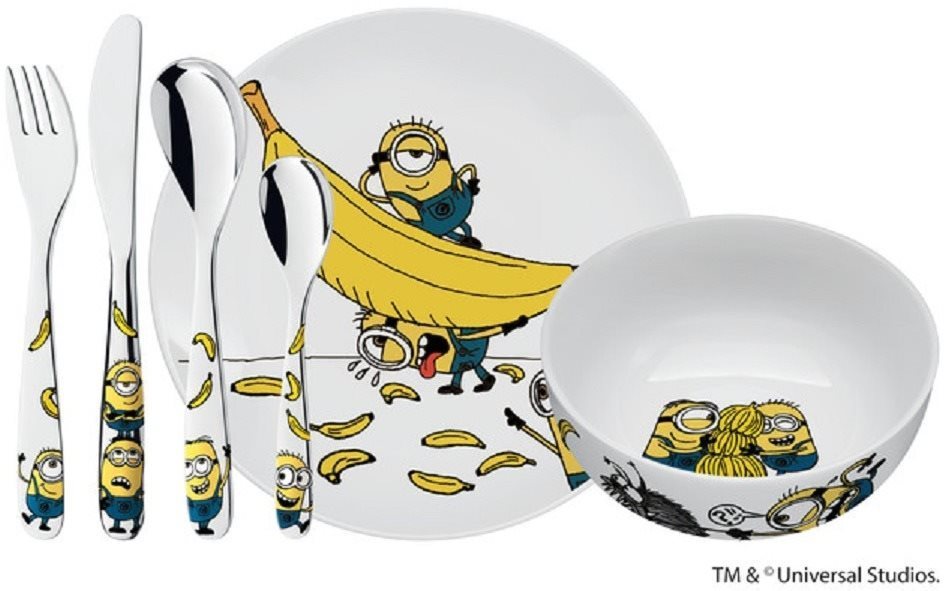 Sada dětského nádobí MINIONS, sada 6 ks, WMF
