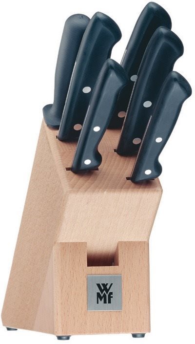 WMF 1874706030 Sada nožů s blokem Classic Line 7ks