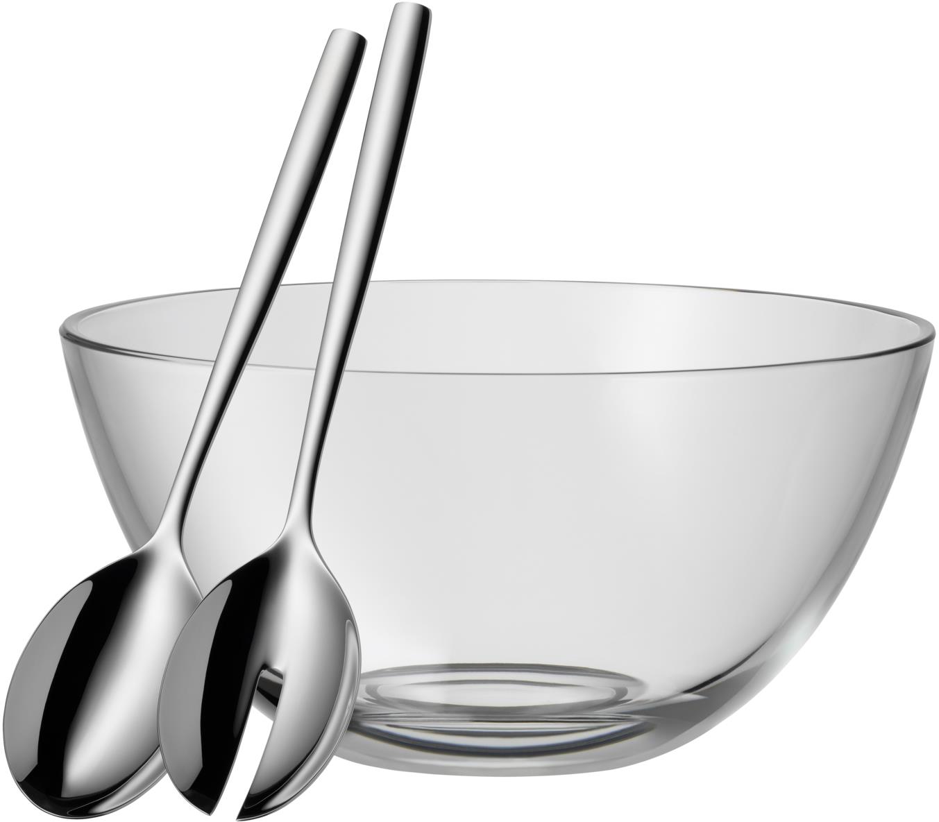 Salátová mísa se salátovým náčiním TAVERNO 23 cm, sklo, WMF
