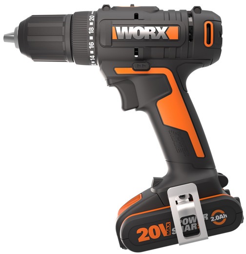 WORX Vrtačka AKU 20V 45 Nm WX108 20V (2x2 Ah)