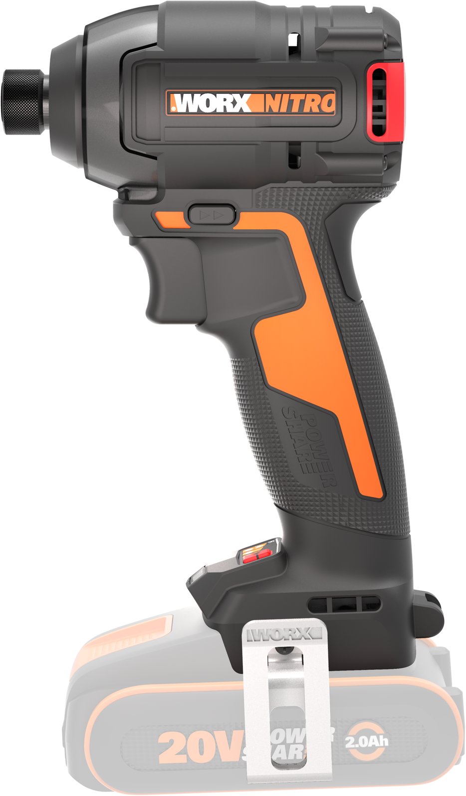WORX Rázový utahovák AKU WX265.9 (bez AKU)