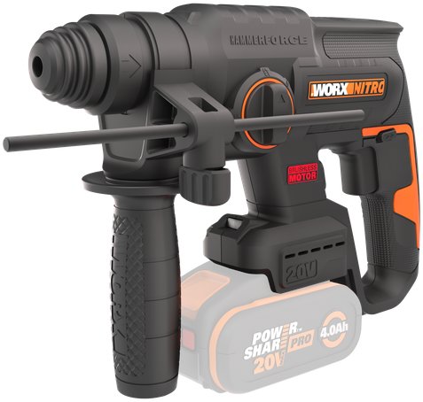 WORX Kombinované kladivo AKU WX381.9 (bez AKU)