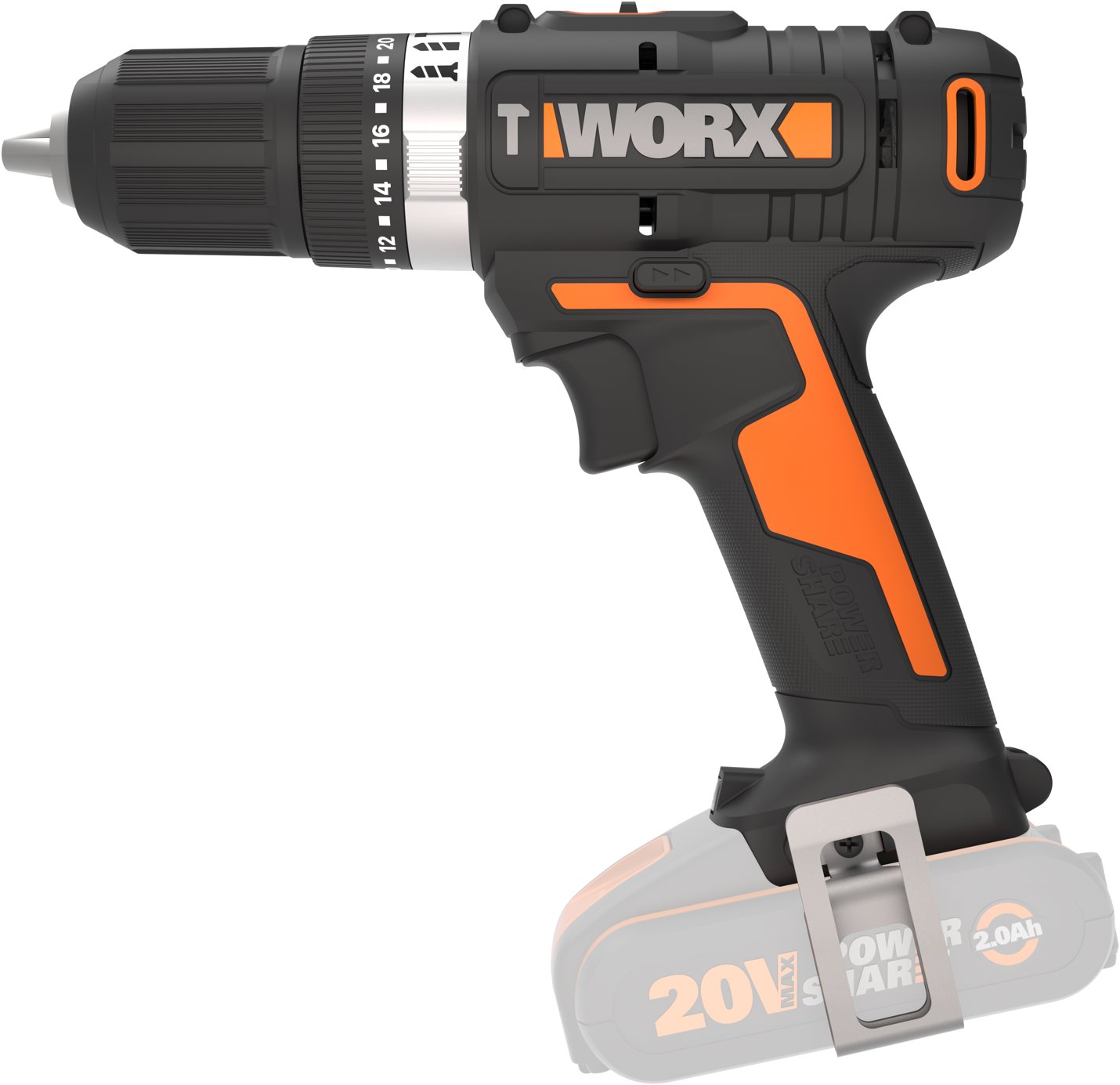 WORX Vrtací šroubovák AKU WX370.9 (bez AKU)